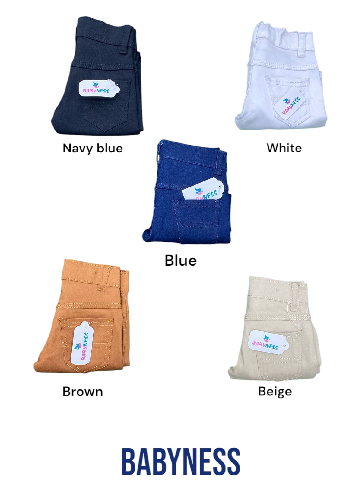 Boy's; denim Pants (BN0496)
