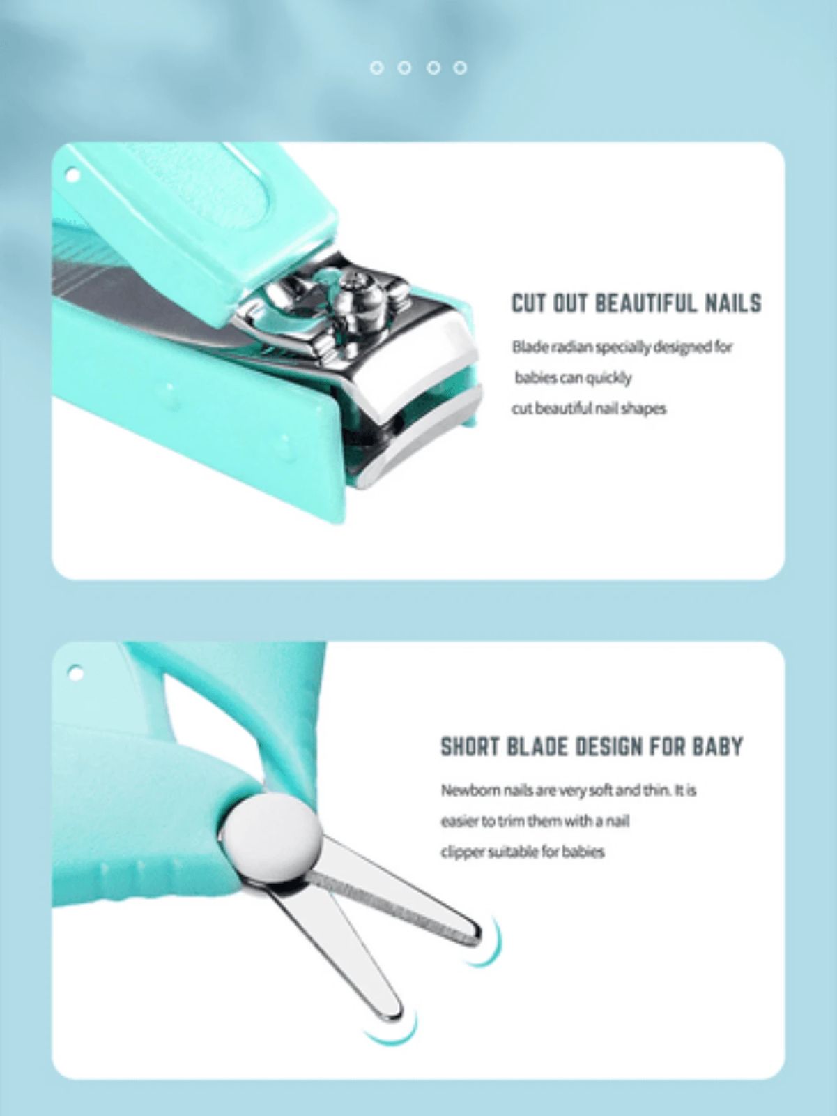 4pcs Baby Health Kits Nail Care Set (BA0383)