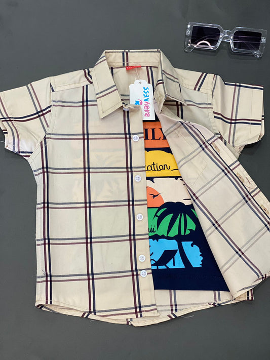 Boys Double Shirt