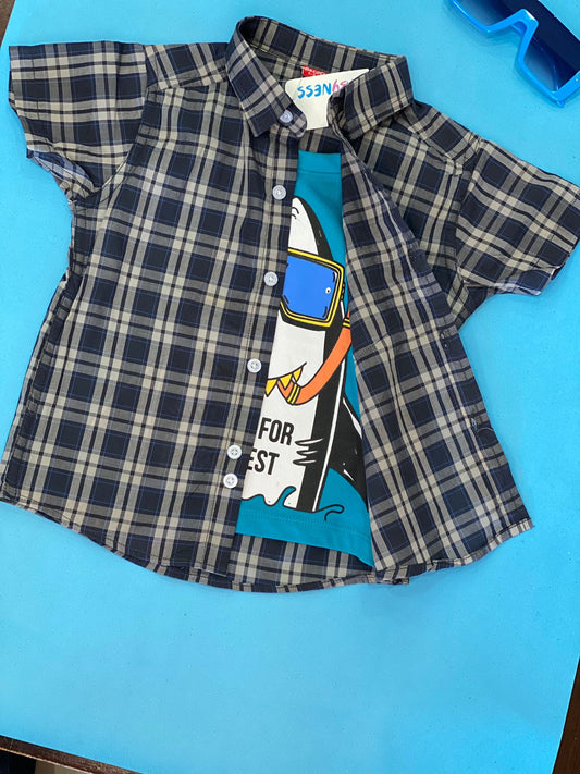 Boys Double Shirt