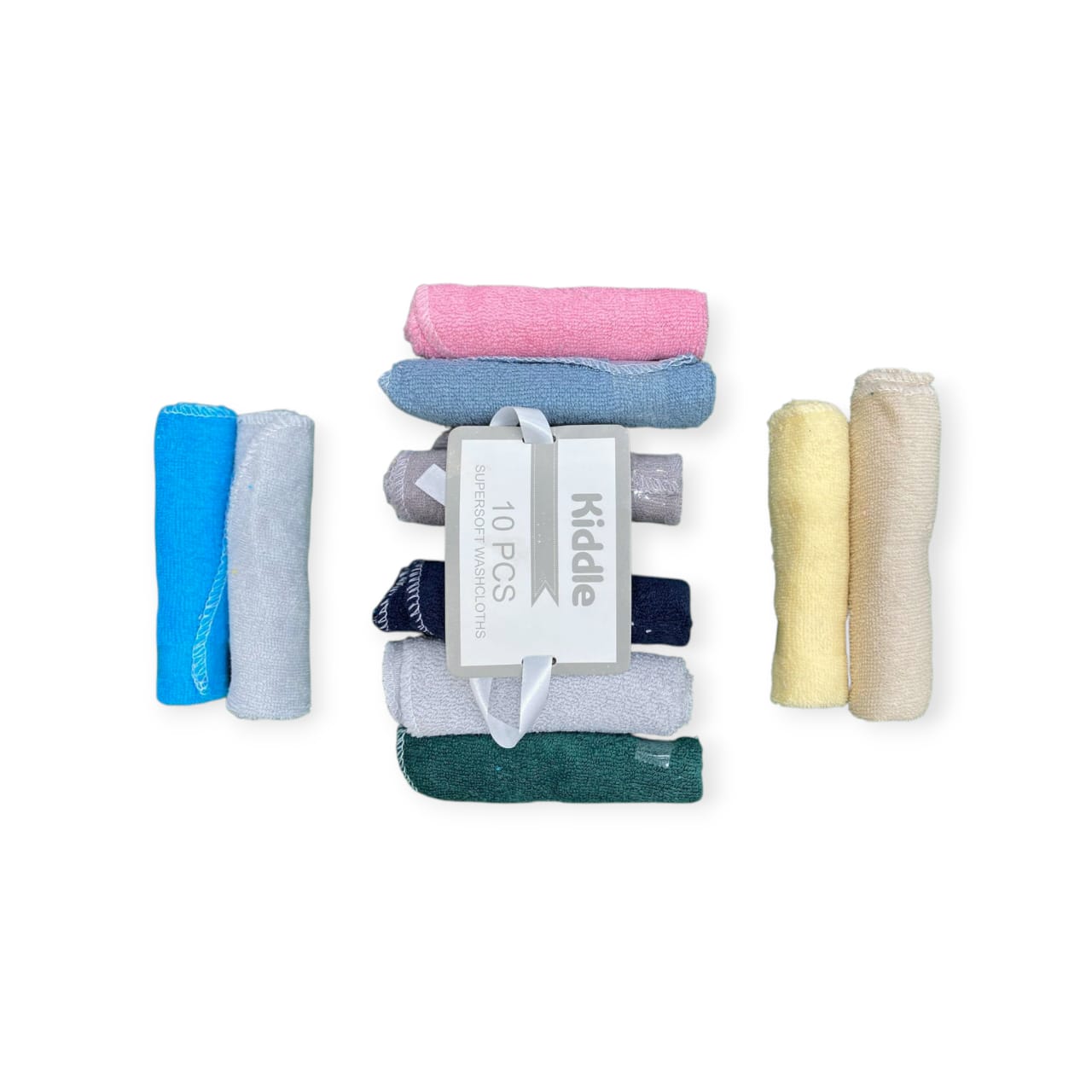 10-PIECE Super Soft face towel for babies  (BA0491)