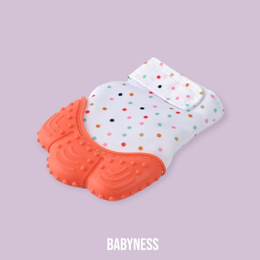 silicone baby Teething gloves (BA0222)
